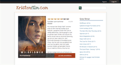 Desktop Screenshot of kristenfilm.com