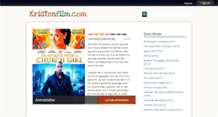 Desktop Screenshot of anmeldelser.kristenfilm.com